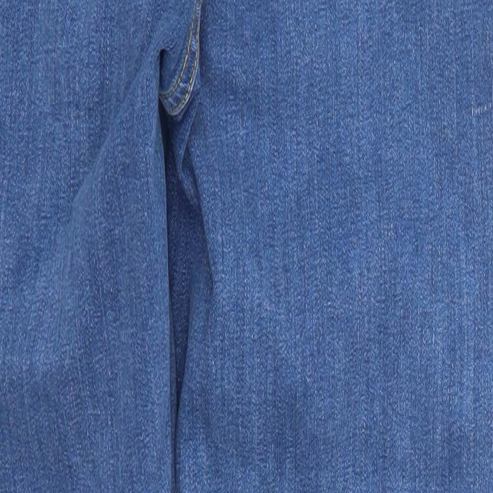 Very Womens Blue  Denim Skinny Jeans Size 14 L27 in