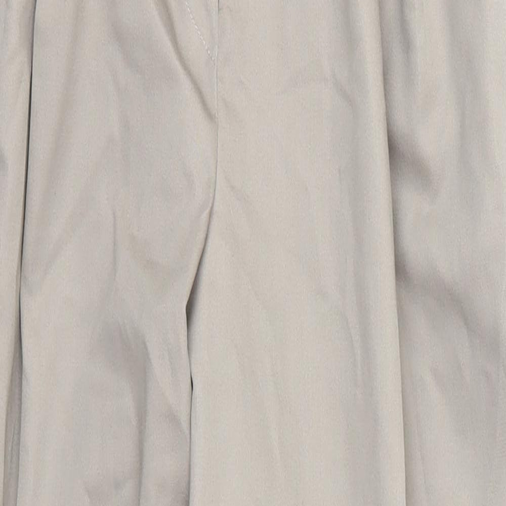 Dorothy Perkins Womens Beige   Chino Trousers Size 14 L27 in