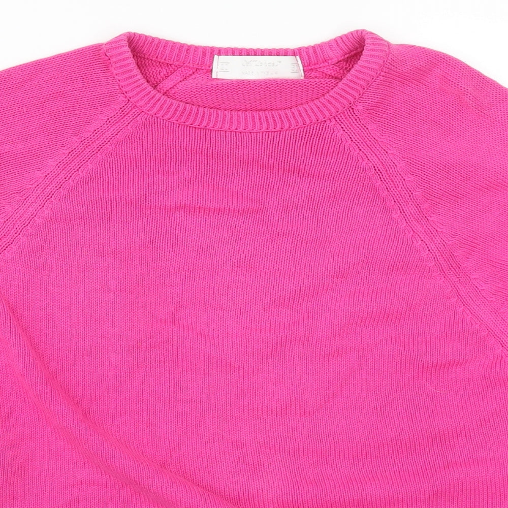 St Michael Womens Pink   Pullover Jumper Size 20