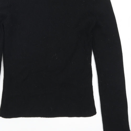 Topshop Womens Black   Pullover Jumper Size 10