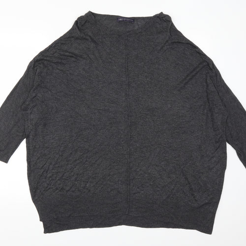 Marks and Spencer Womens Grey   Pullover Jumper Size 18