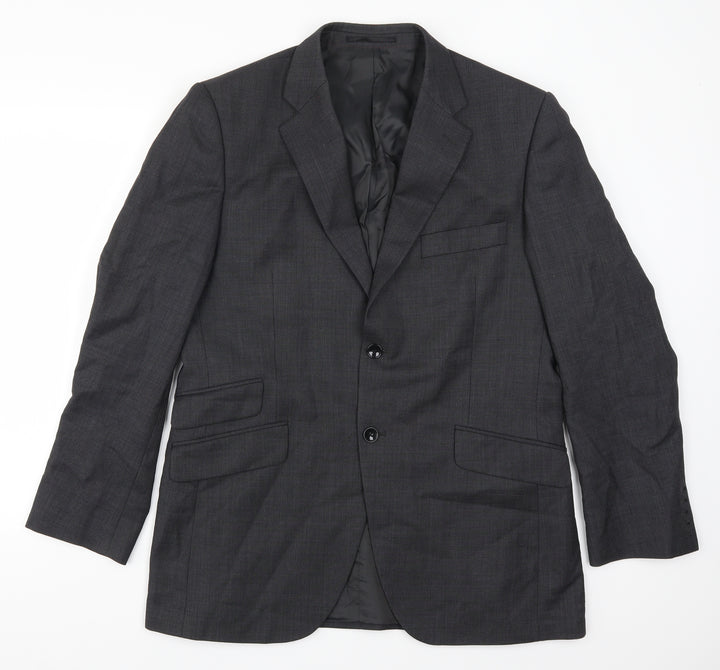 Howick Mens Grey Jacket Suit Jacket Size 40