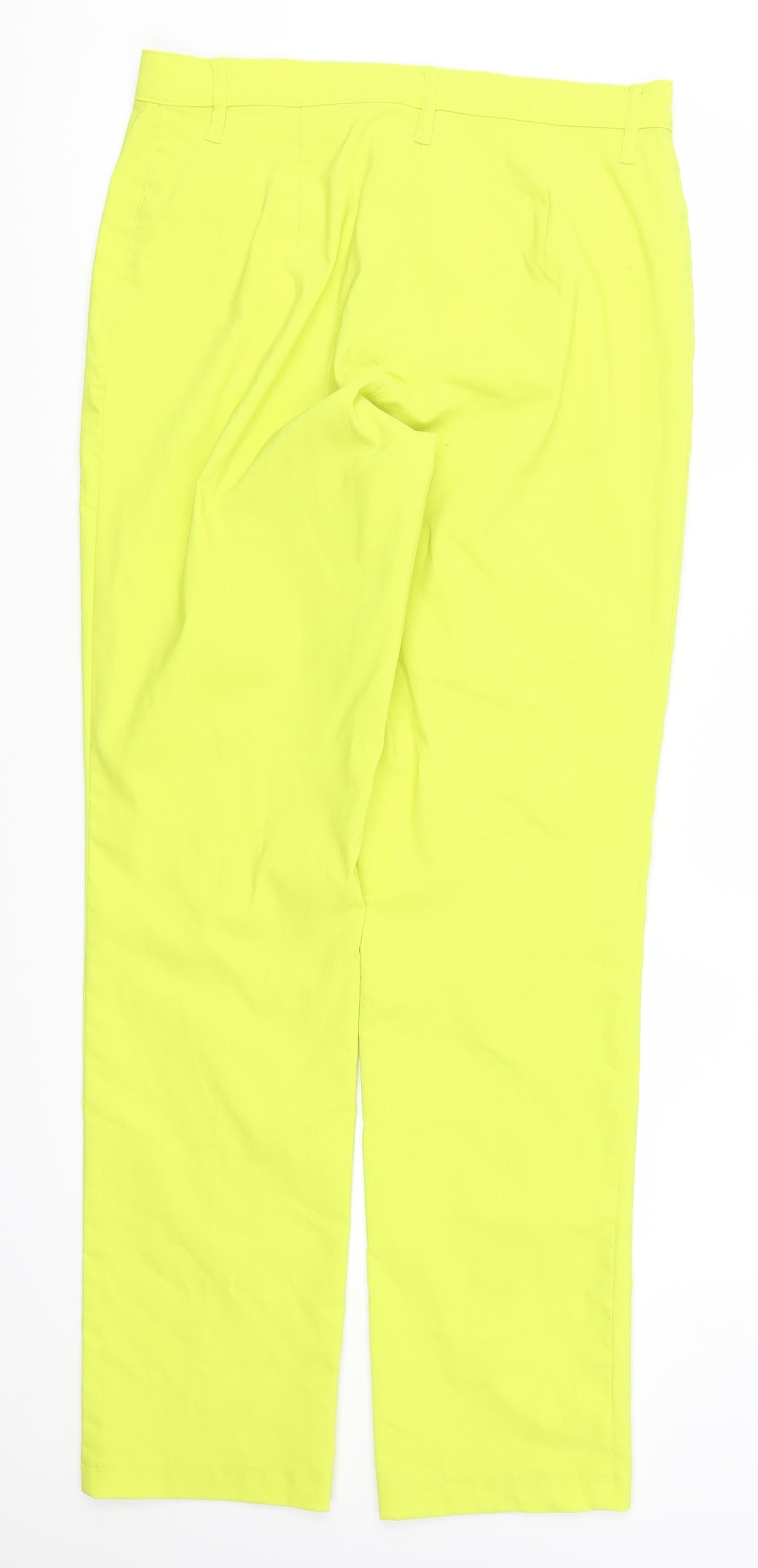Preworn Womens Yellow   Trousers  Size 31 in L30 in