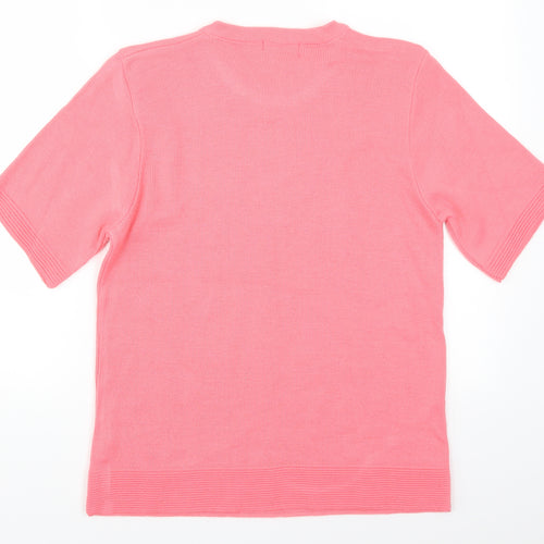 Journey Womens Pink   Pullover Jumper Size S  - Pink Flowers