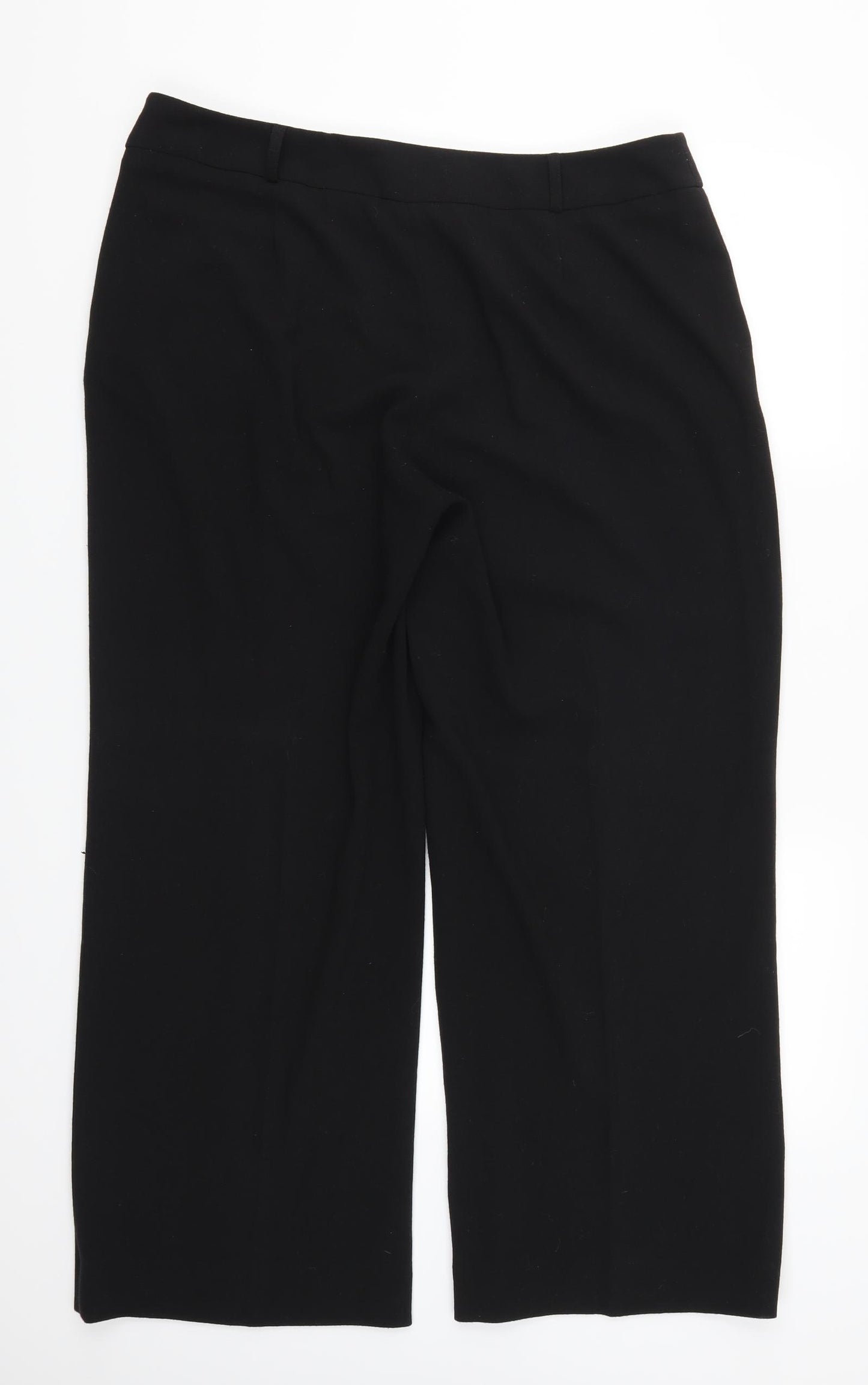 Wallis Womens Black   Trousers  Size 16 L28 in