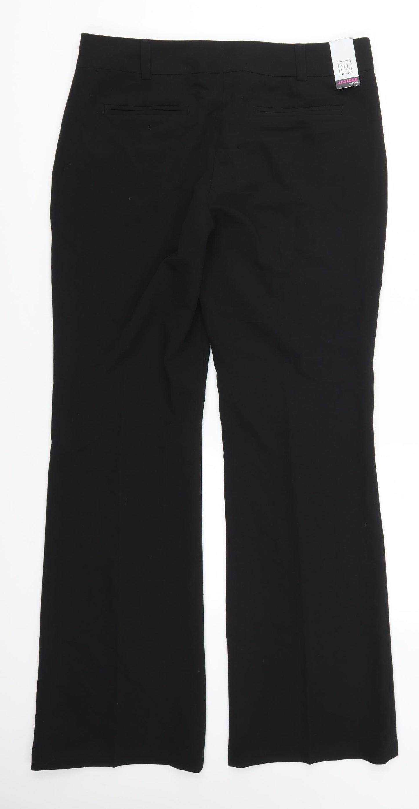 TU Womens Black   Bloomer Trousers Size 14 L32 in