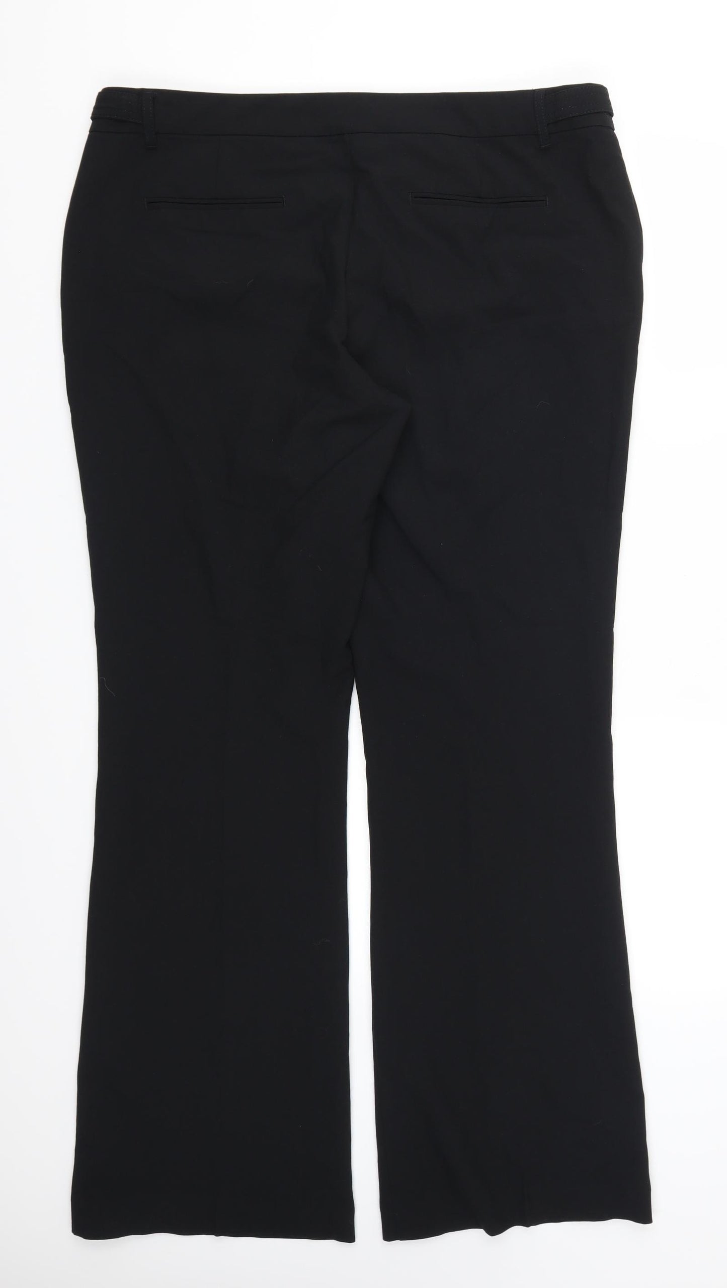 NEXT Womens Black   Trousers  Size 16 L32 in