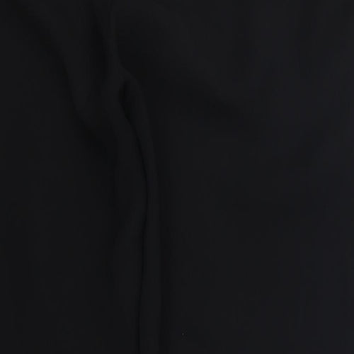 Preworn Womens Black   Trousers  Size 34 in L28 in