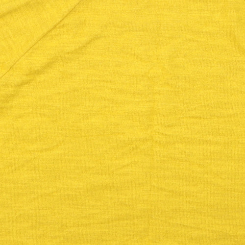 H&M Womens Yellow   Pullover Jumper Size L