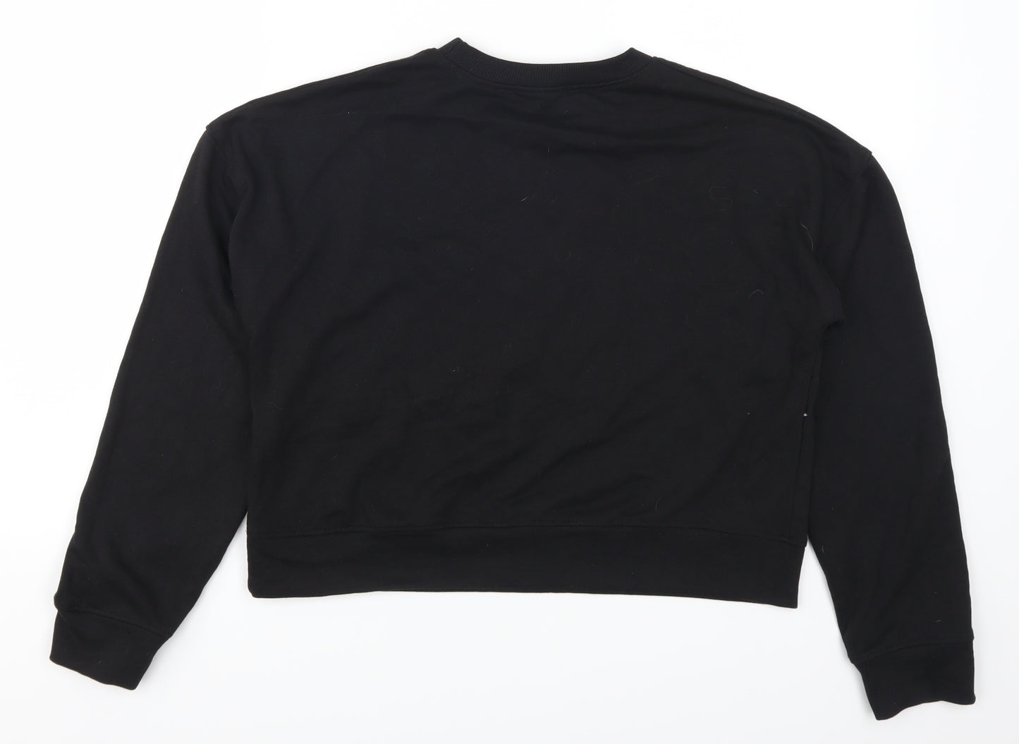 I SAW IT FIRST Womens Black   Pullover Sweatshirt Size S