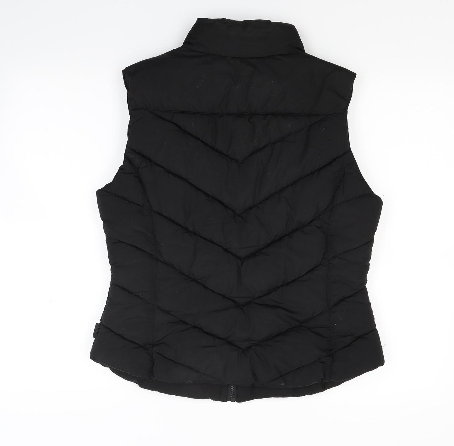 George Womens Black   Gilet Coat Size 14