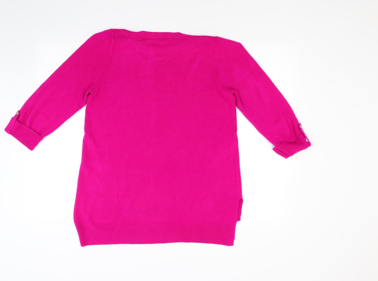 BHS Womens Pink  Knit Pullover Jumper Size 14