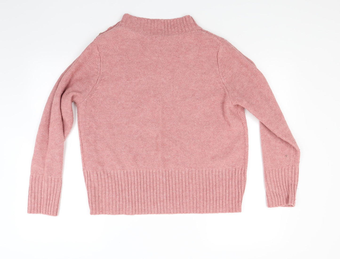 Marks and Spencer Womens Pink  Knit Pullover Jumper Size 16