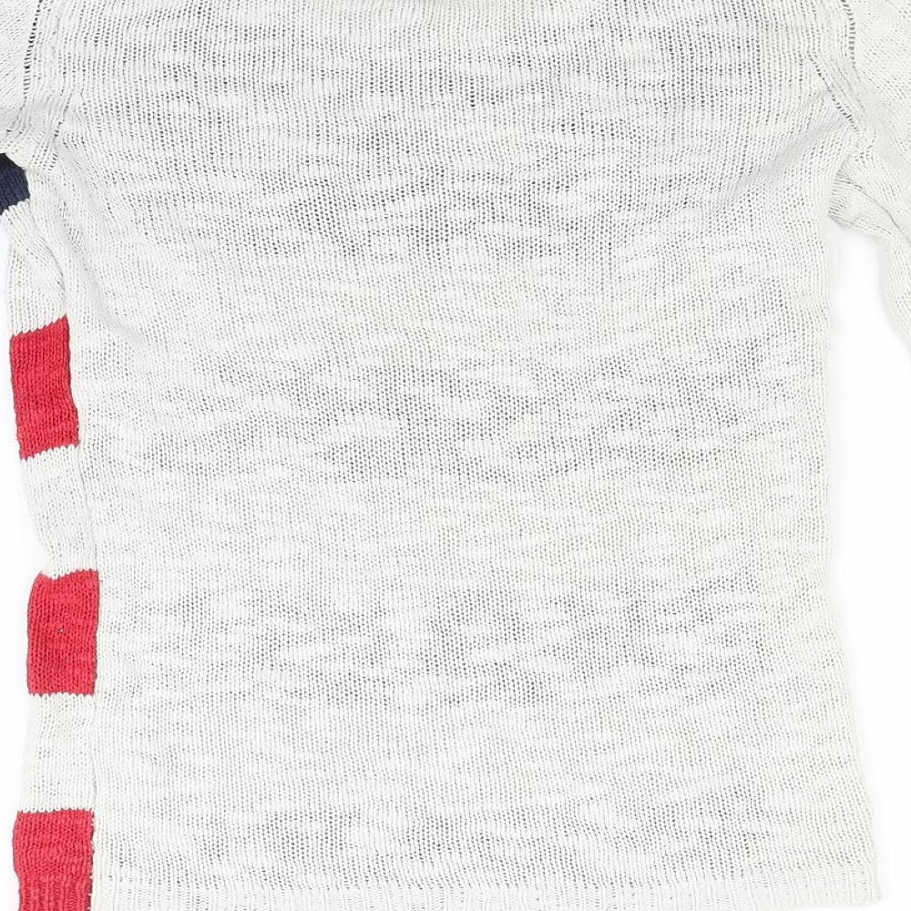 AriZona Womens White  Knit Pullover Jumper Size S  - USA