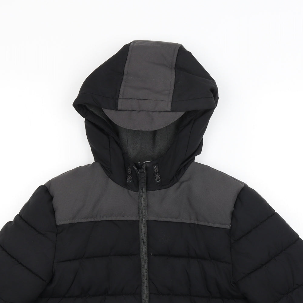 George Boys Grey   Puffer Jacket Coat Size 6-7 Years