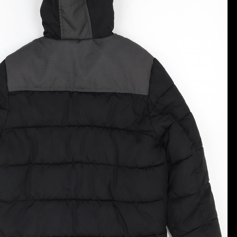 George Boys Grey   Puffer Jacket Coat Size 6-7 Years