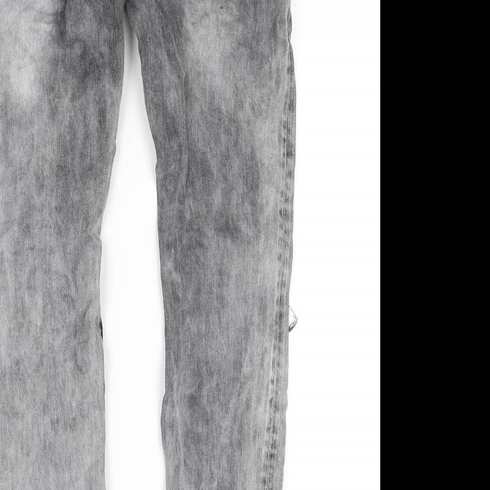 Enos Mens Grey  Denim Skinny Jeans Size 32 L30 in