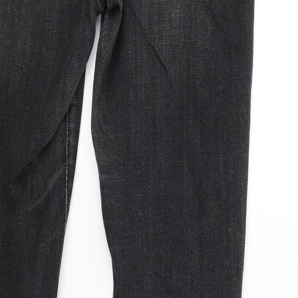 Noisy may Womens Black  Denim Skinny Jeans Size 30 in L34 in