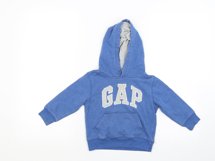 Gap Boys Blue Pullover Hoodie Size 2 Years