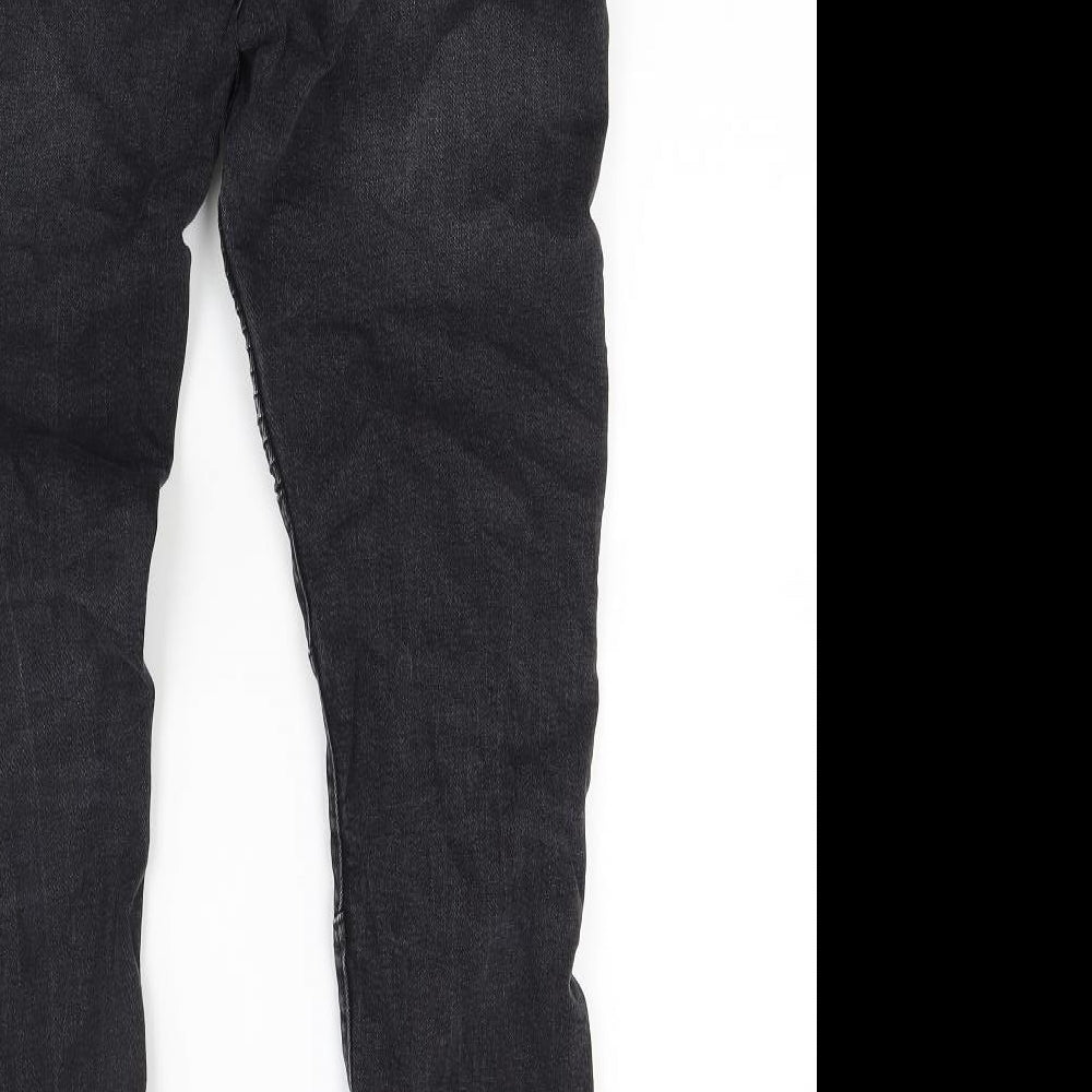 Primark Mens Black  Denim Skinny Jeans Size 34 L32 in