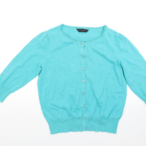 Dorothy Perkins Womens Green  Knit Cardigan Jumper Size 16