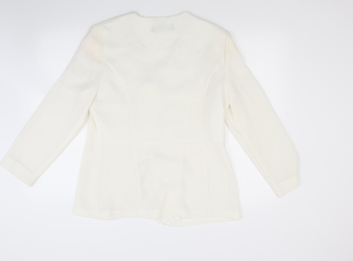 Debenhams Womens White   Basic Blouse Size 14