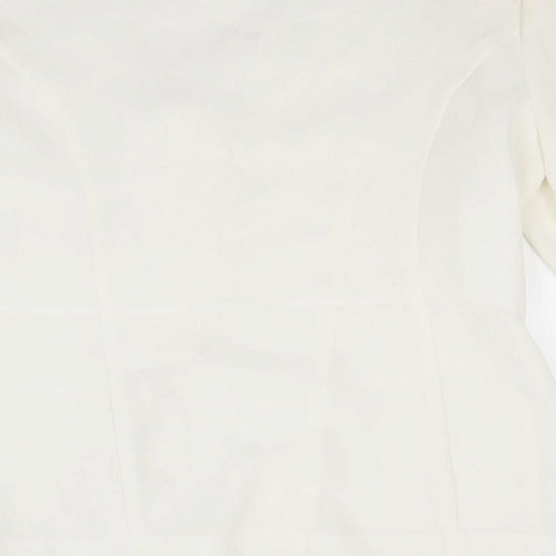 Debenhams Womens White   Basic Blouse Size 14