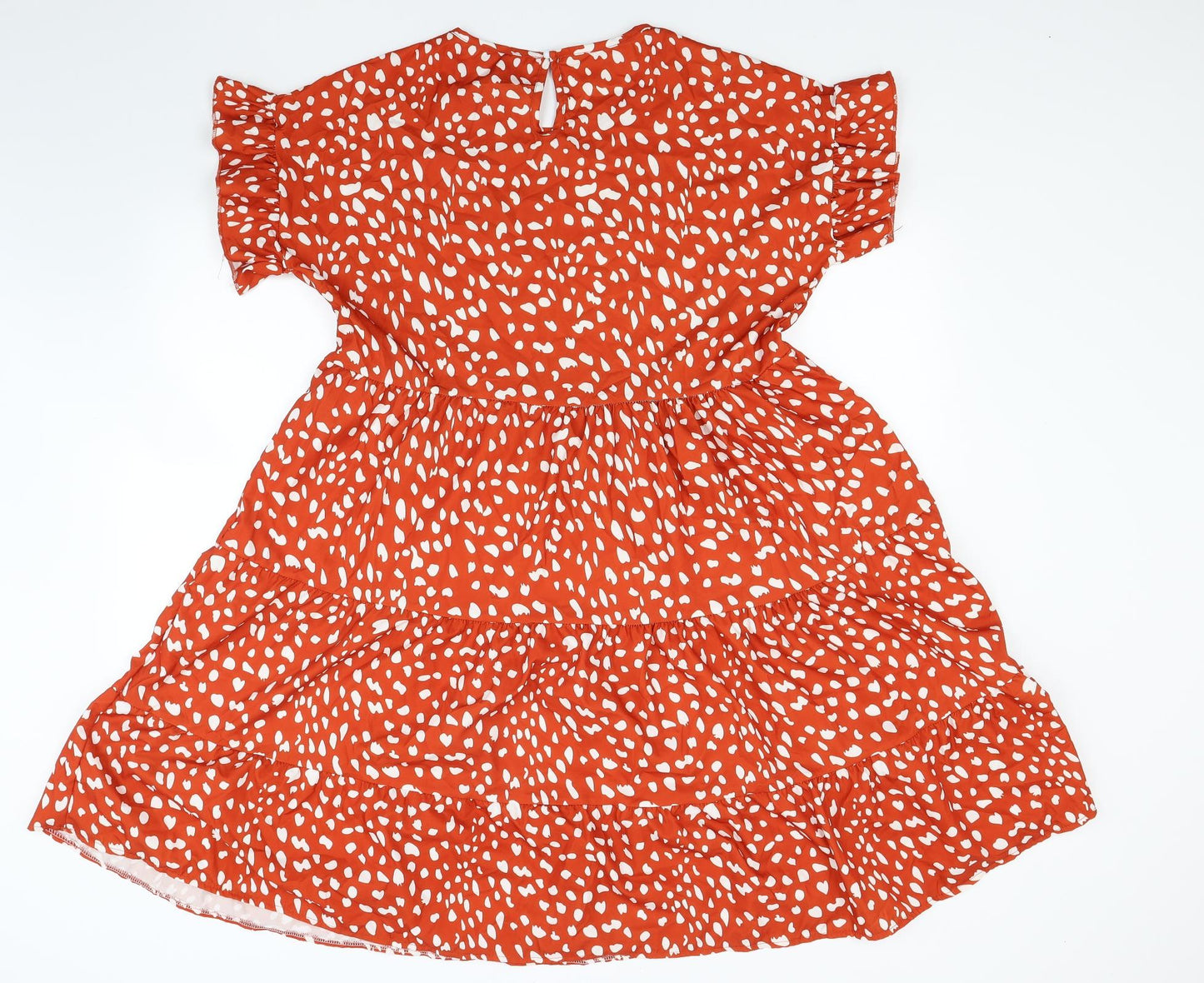 Preworn Womens Red   Fit & Flare  Size L
