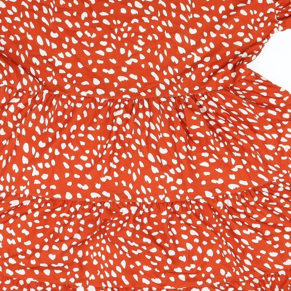 Preworn Womens Red   Fit & Flare  Size L