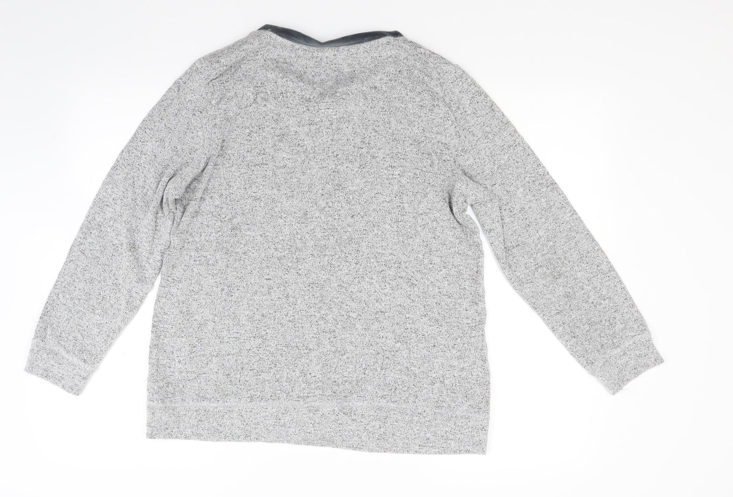 Marks and Spencer Womens Grey   Top Pyjama Top Size 14