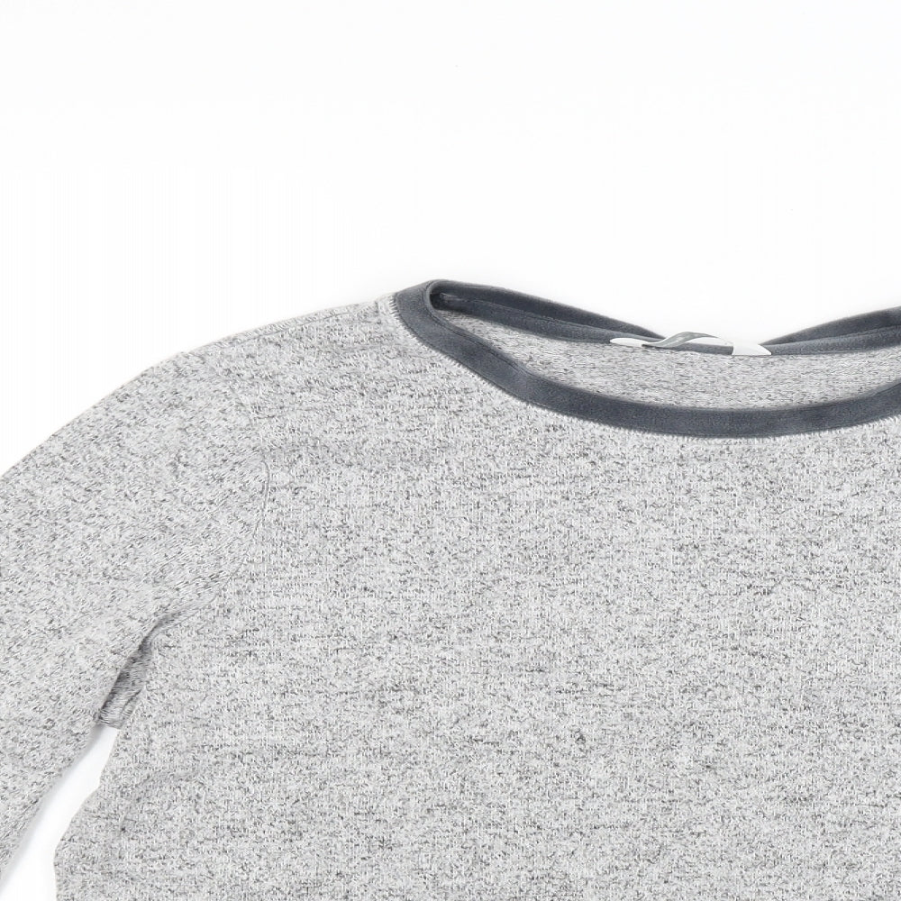 Marks and Spencer Womens Grey   Top Pyjama Top Size 14