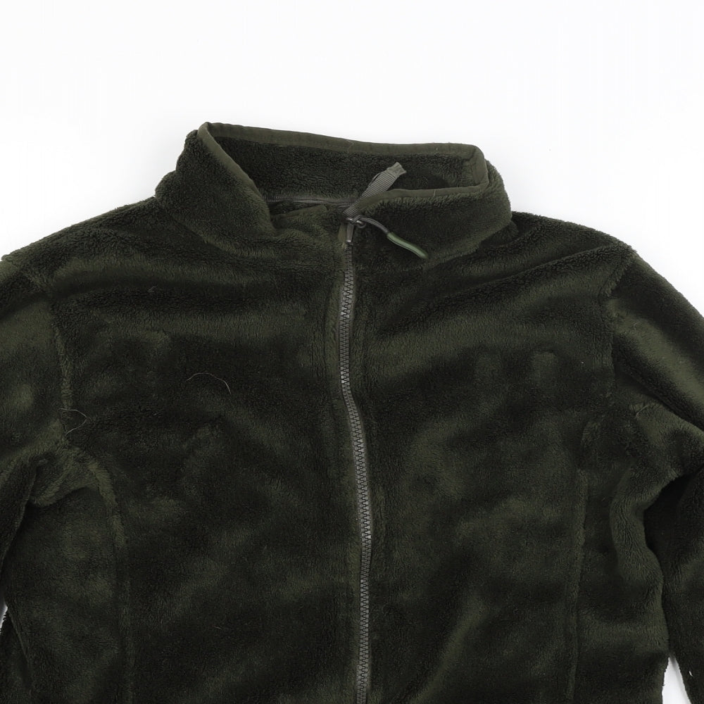 Peter Storm Womens Green  Fleece Jacket Coat Size 12