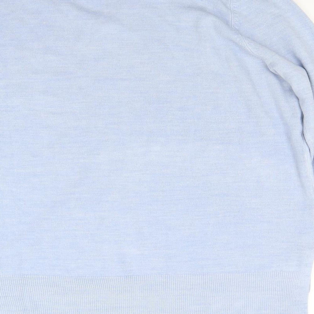 Primark Womens Blue  Knit Pullover Jumper Size L