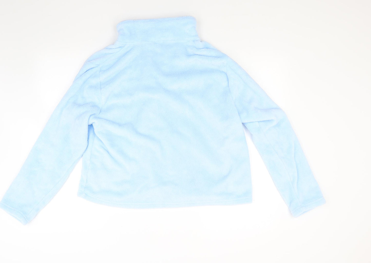 Camille Womens Blue  Fleece Top Pyjama Top Size 18