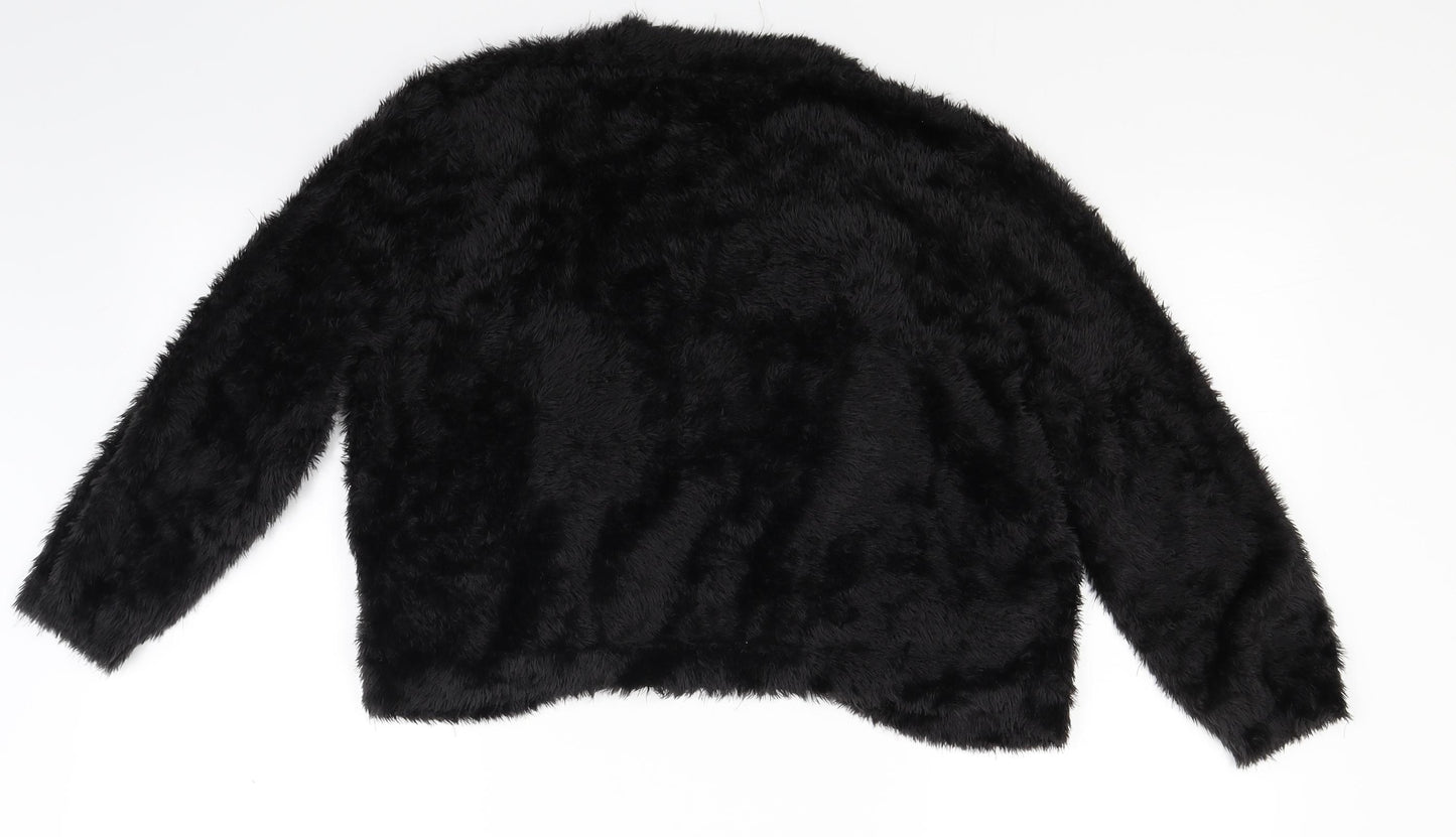 Marks and Spencer Womens Black   Jacket Coat Size 16