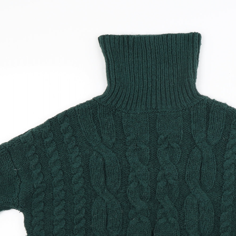 Primark Womens Green  Knit Pullover Jumper Size M