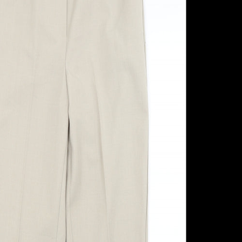 Saira Womens Beige   Trousers  Size 12 L23 in