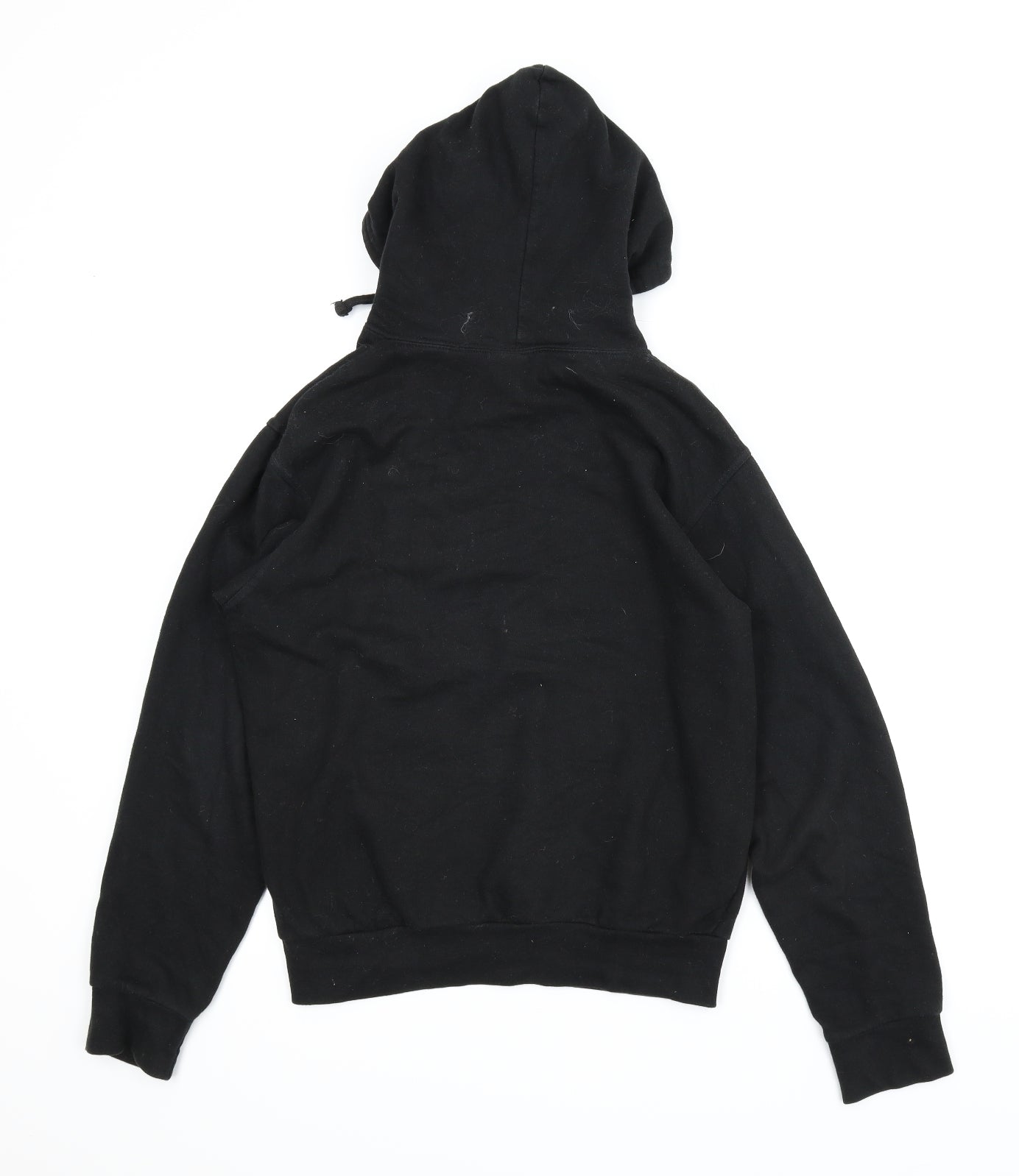 Famona Mens Black   Pullover Hoodie Size S