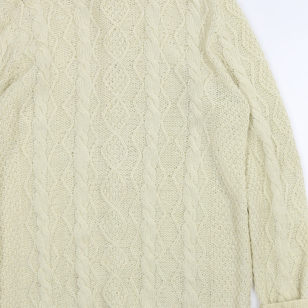 Preworn Womens Ivory   Cardigan Jumper Size L