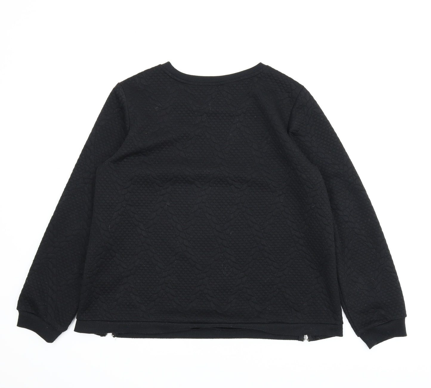 Peacocks Womens Black   Pullover Jumper Size 14
