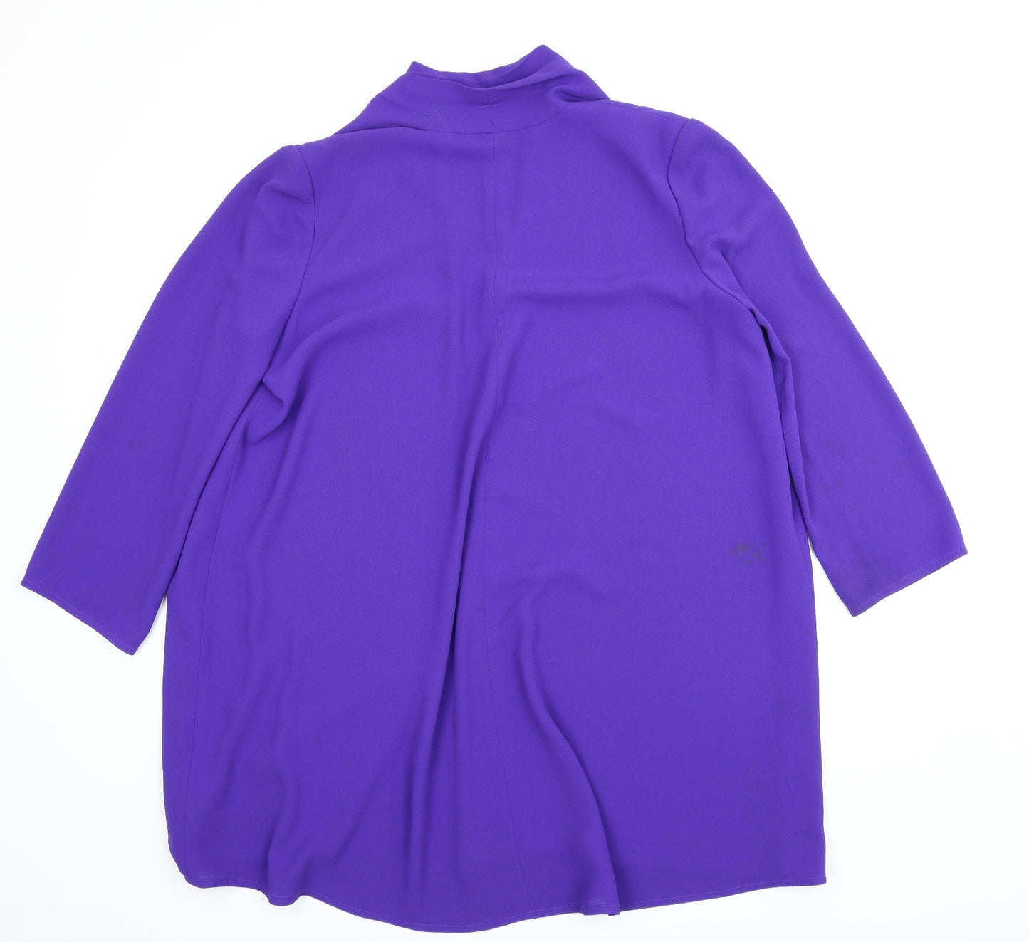 Frank Usher Womens Purple   Cardigan Jumper Size 14