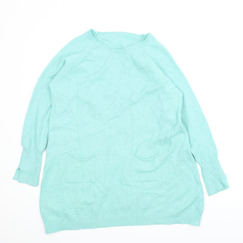 Preworn Womens Green   Pullover Jumper Size L