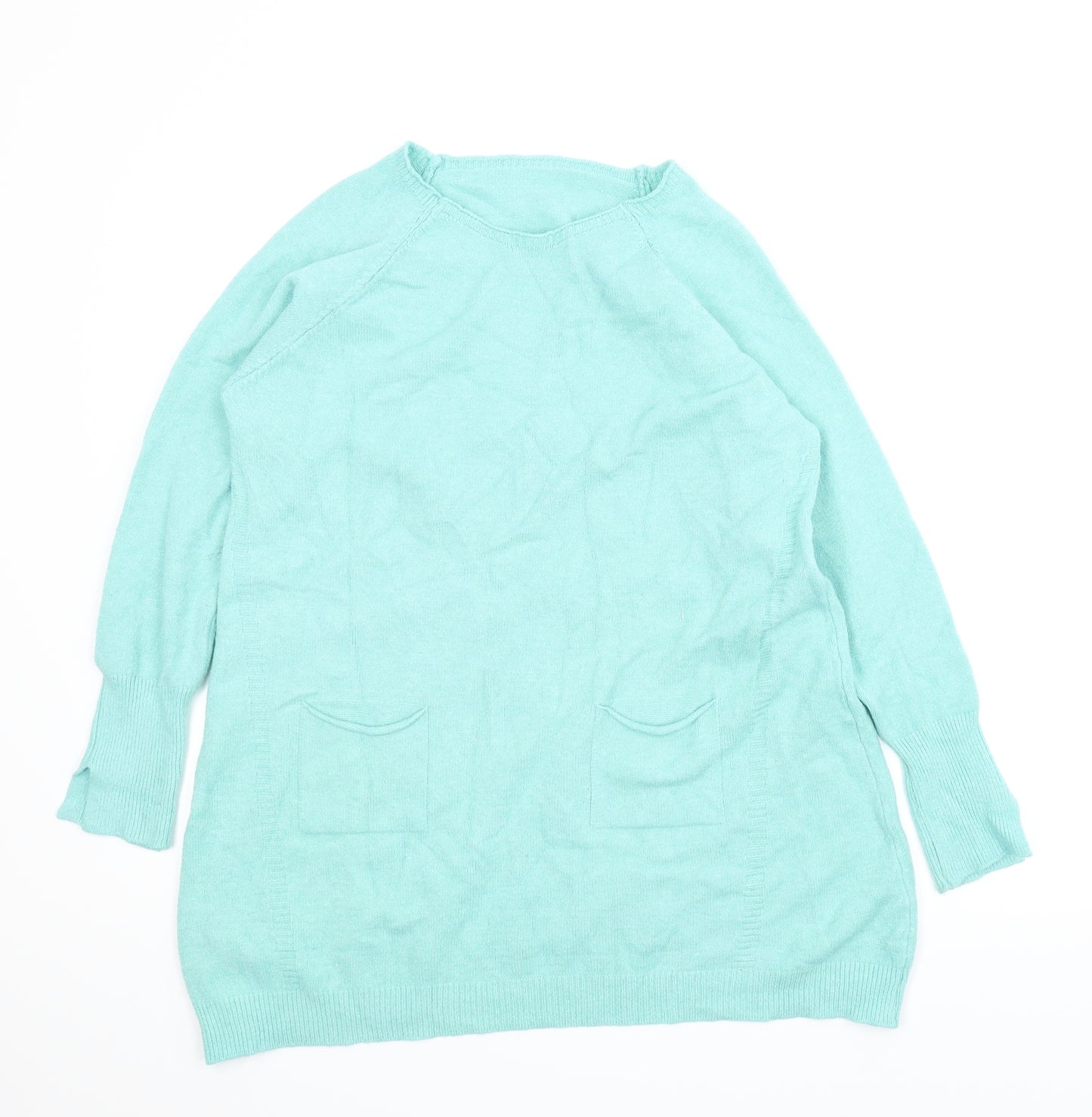 Preworn Womens Green   Pullover Jumper Size L