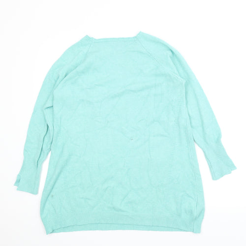 Preworn Womens Green   Pullover Jumper Size L