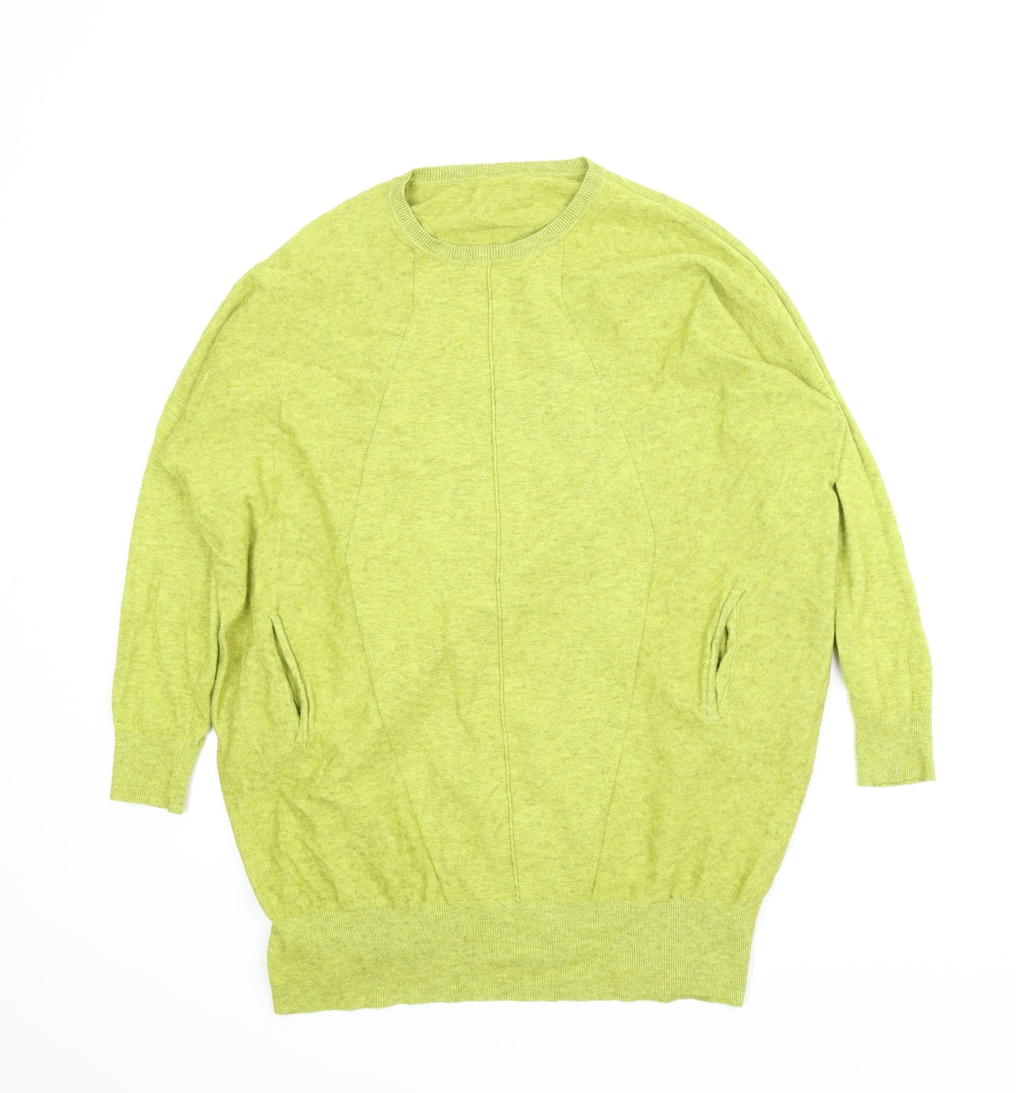 Preworn Womens Green   Tunic Jumper Size L