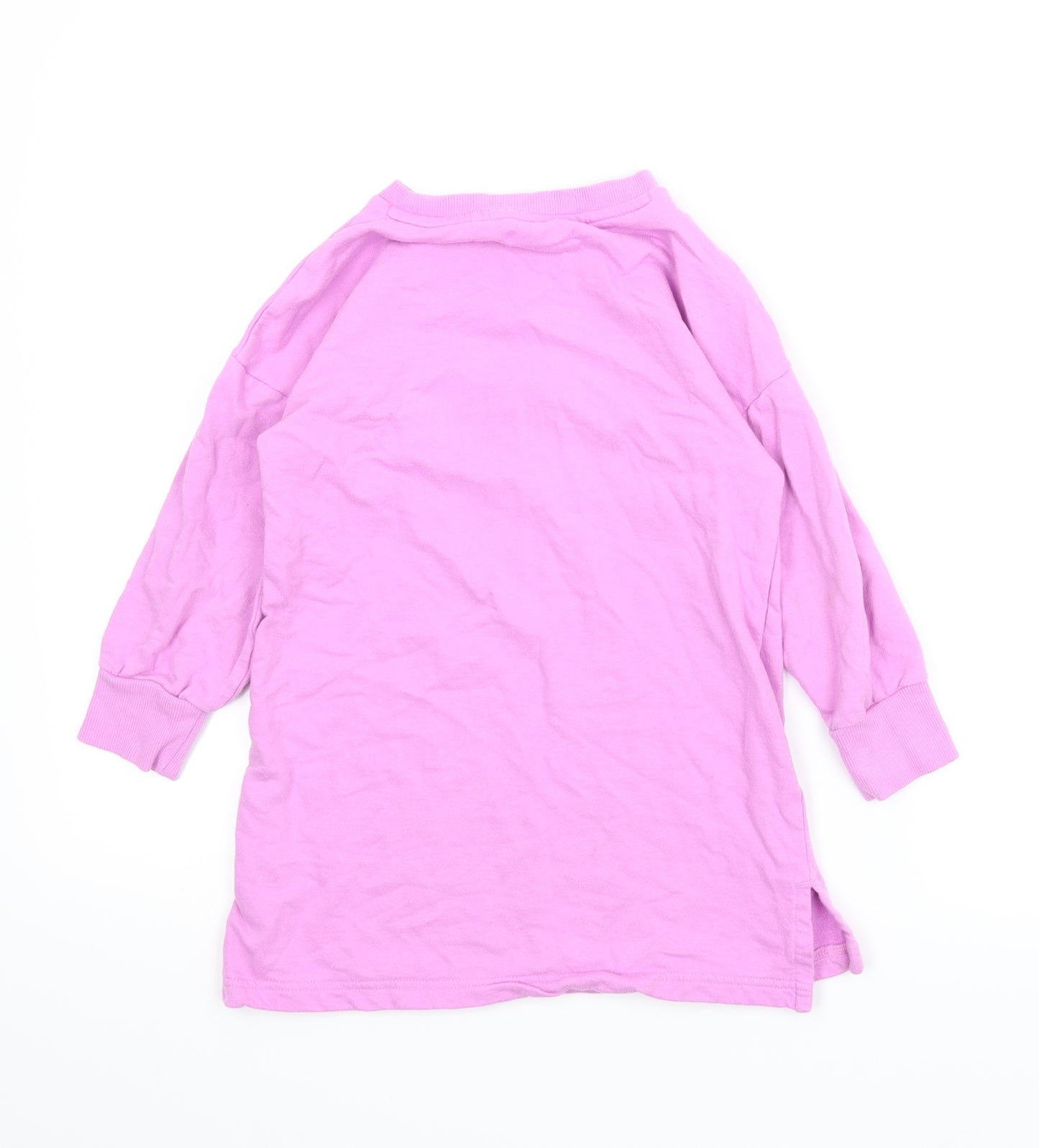 NEXT Girls Purple   Tunic Jumper Size 5 Years