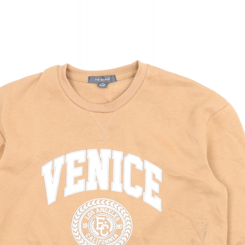 Primark Womens Beige   Pullover Jumper Size XS