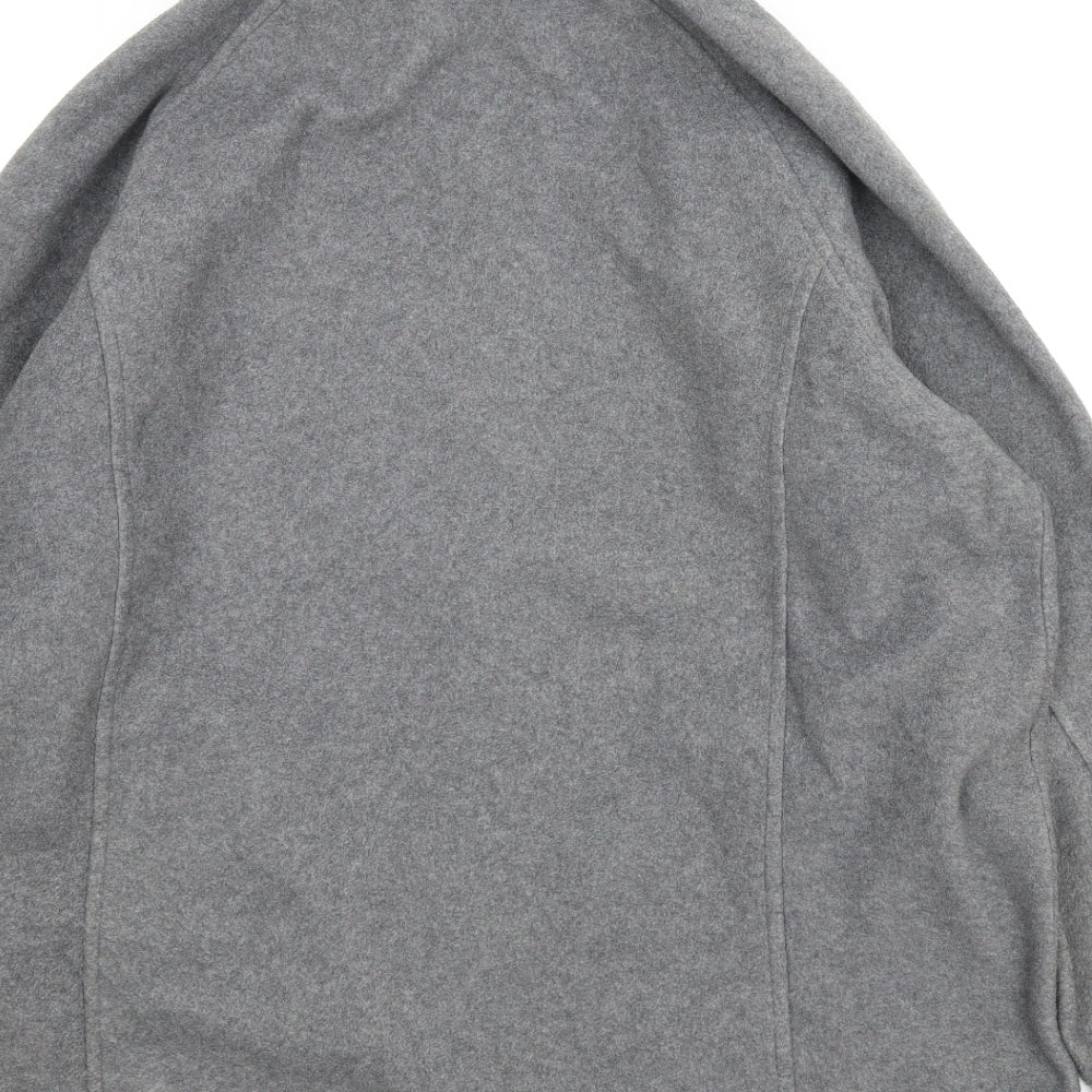 M&S Womens Grey  Fleece Jacket  Size 20