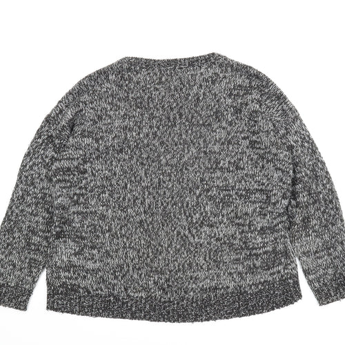 New Look Womens Grey   Pullover Jumper Size M