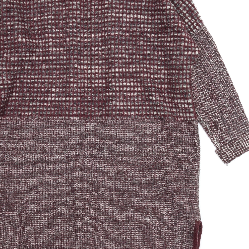 White Stuff Womens Purple   Cardigan Jumper Size 14